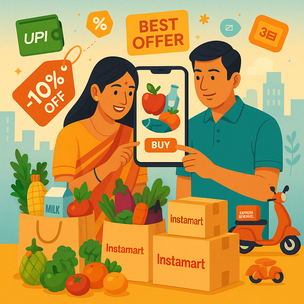 Instamart Offers Today: Best Food Deals, Discounts & Promo Codes in India (Nov 2025)